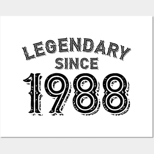 Legendary Since 1988 Posters and Art